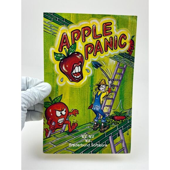 Vtg 1981 Apple Panic Broderbund Software Apple II & Apple II Plus EY2437 - Picture 1 of 4